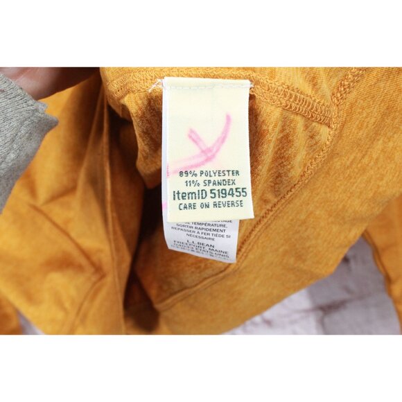 LL Bean VentureSoft Pullover Quarter Zip Toffee Marl Size L - Picture 8 of 12